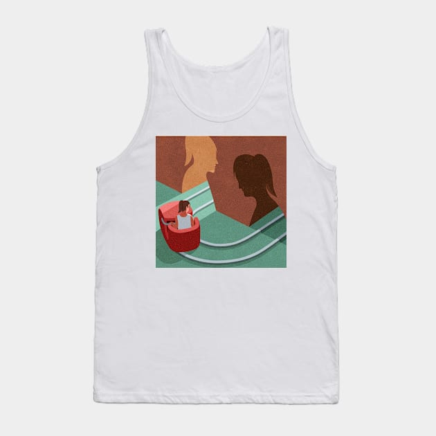 Mood Train Tank Top by John Holcroft